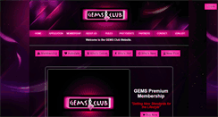 Desktop Screenshot of gemsclub.co