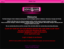 Tablet Screenshot of gemsclub.co